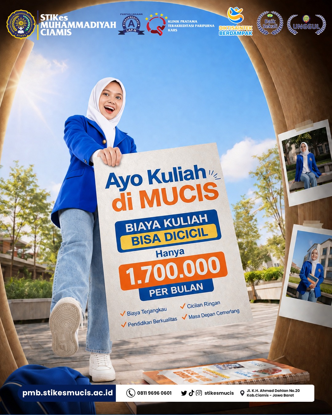 Kuliah Kesehatan Tanpa Beban, STIKes Muhammadiyah Ciamis Buka Program Cicilan Rp...